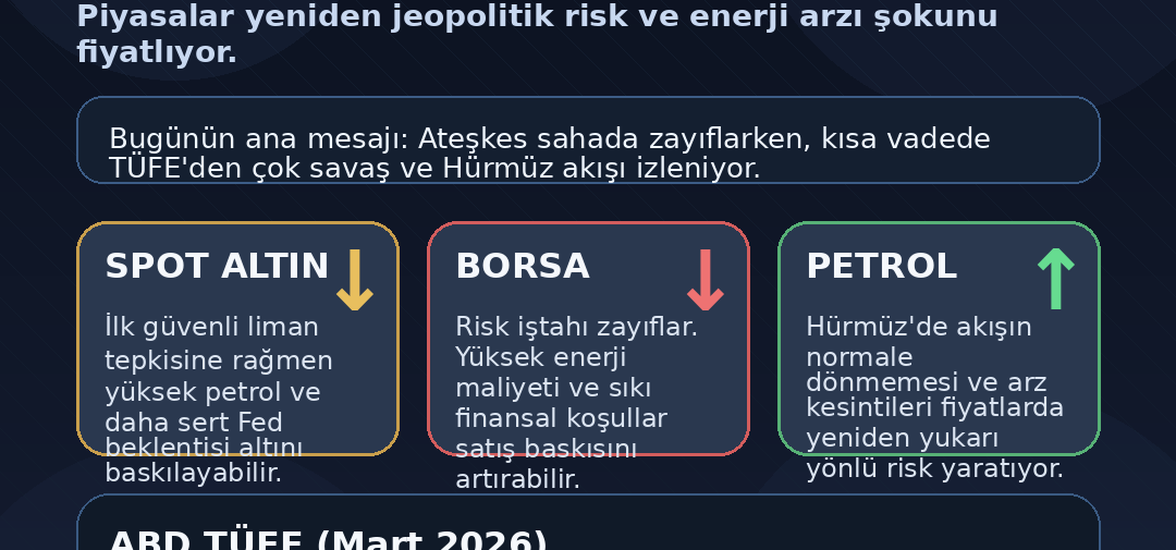 ABD-İran ateşkesinde çatlak: Piyasalar yeniden savaş riskini mi fiyatlıyor?