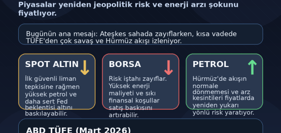 ABD-İran ateşkesinde çatlak: Piyasalar yeniden savaş riskini mi fiyatlıyor?